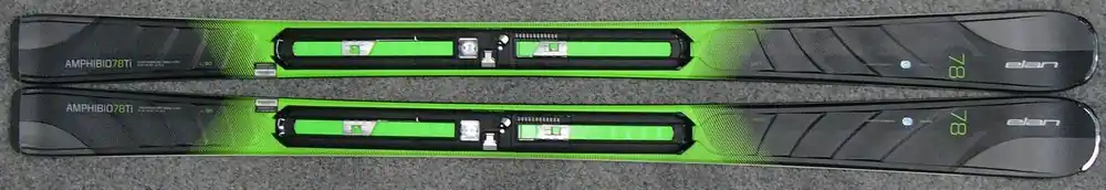 Výprodej Sjezdové lyže Elan WF 78Ti Amphibio + EL11 green