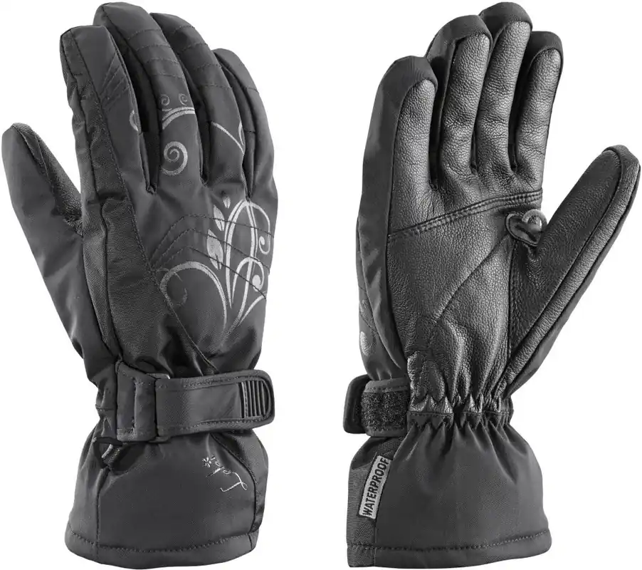 Cenová Bomba Lyžařské rukavice Leki Velvet S black W