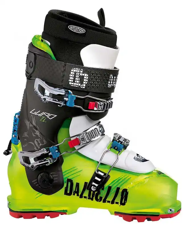 Skialpové boty Dalbello Lupo TI Uni ID green fluo - včetně individuálního natvarování Novinka