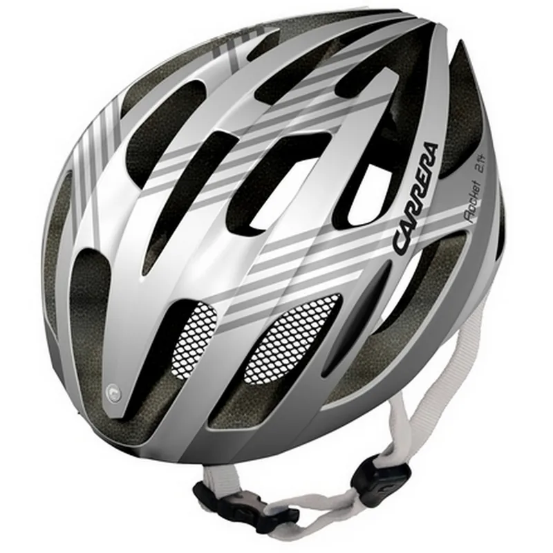 Rychlé Dodání Cyklistická helma Carrera Rocket white/silver