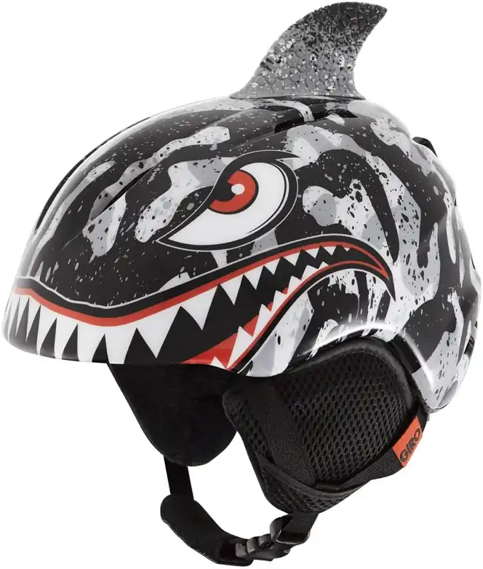 Hit Sezóny Lyžařská helma Giro Launch Plus black/grey Tiger Shark
