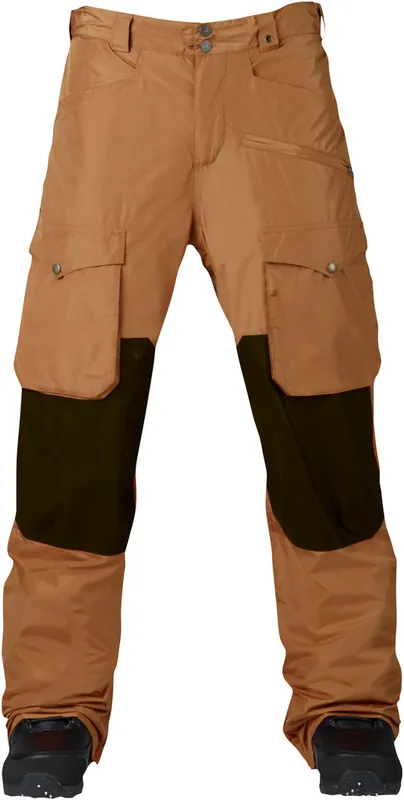 Vysoce Kvalitní Snowboardové kalhoty Burton Hellbrook True Penny/Mocha Waxed