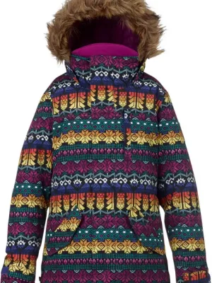 Snowboardová bunda Burton Girls‘ Aubrey Parka Jkt Figaro Stripe Kup Teď