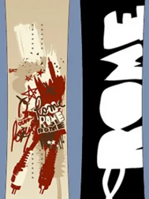 Freestyle snowboard Rome The Machine Autentický