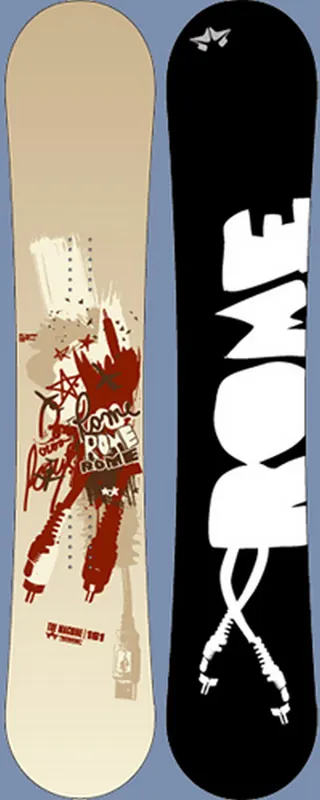 Freestyle snowboard Rome The Machine Autentický