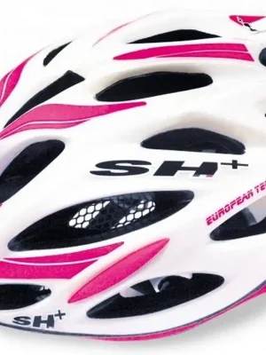 Cyklistická helma SH+ Shot R1 white/pink Vysoce Kvalitní