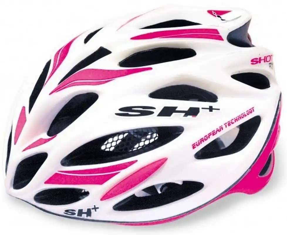Cyklistická helma SH+ Shot R1 white/pink Vysoce Kvalitní