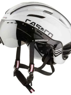 Cyklistická helma Casco Speedster+ white/black Rychlé Dodání