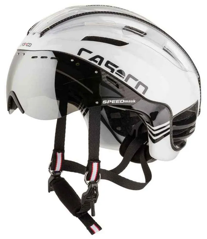 Cyklistická helma Casco Speedster+ white/black Rychlé Dodání