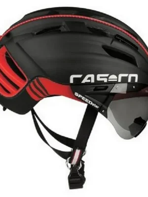 Výprodej Cyklistická helma Casco Speedster+ black/red