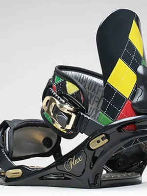 Snowboardové vázání Flux Titan black/rasta Akce