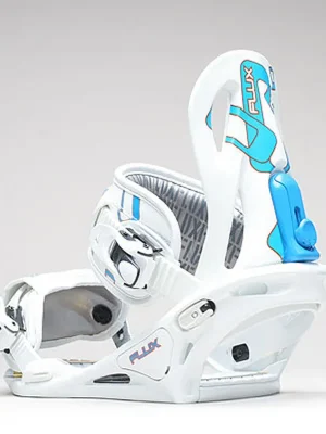 Snowboardové vázání Flux Titan white/blue Ověřený