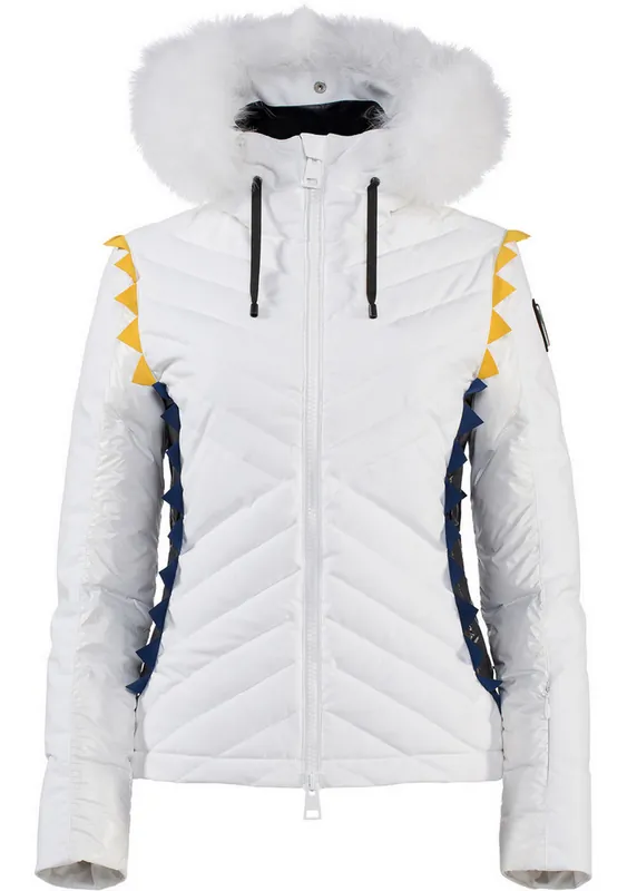 Přímo Od Výrobce Lyžařská bunda Rossignol W Winoki Down Jacket white