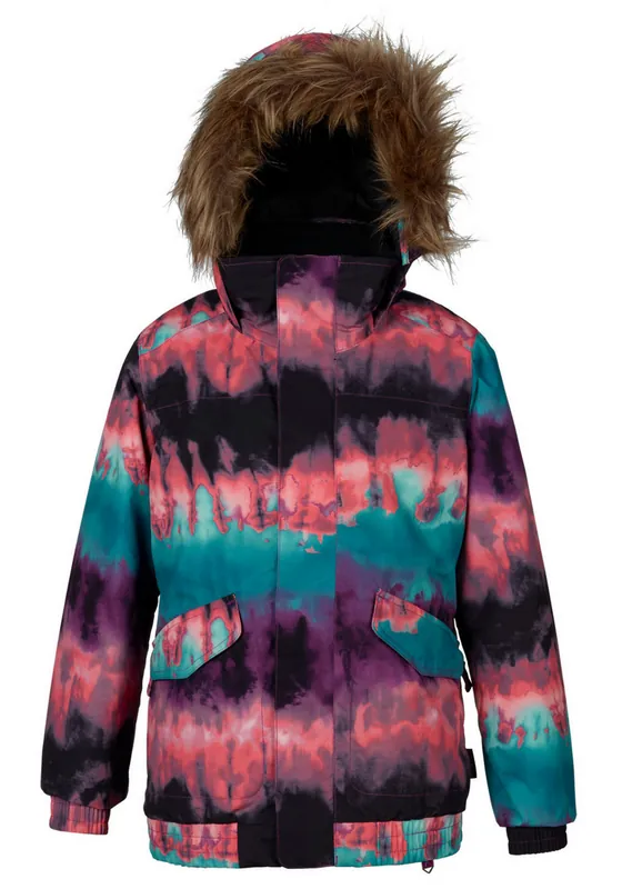 Snowboardová bunda Burton Girls‘ Whiply Bomber Jkt Gigit Surf Stripe Super Cena