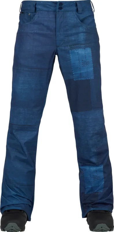 Snowboardové kalhoty Burton Greenlight / Indiohobo blue Zlevněný