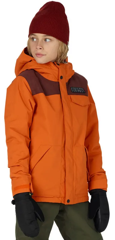Nejlepší Cena Snowboardová bunda Burton Boys‘ Dugout Jkt Maui Sunset / Chestnut Corduroy