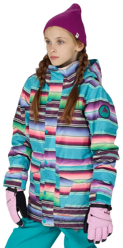 Snowboardová bunda Burton Girls‘ Elstar Parka Jkt Mijita Stripe Expresní Doručení