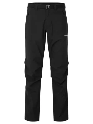 Finální Výprodej kalhoty MONTANE TERRA Pants Black - Velikost oblečení REG - M