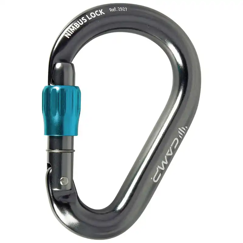 karabina CAMP NIMBUS LOCK Gun Metal/Blue Horká Nabídka
