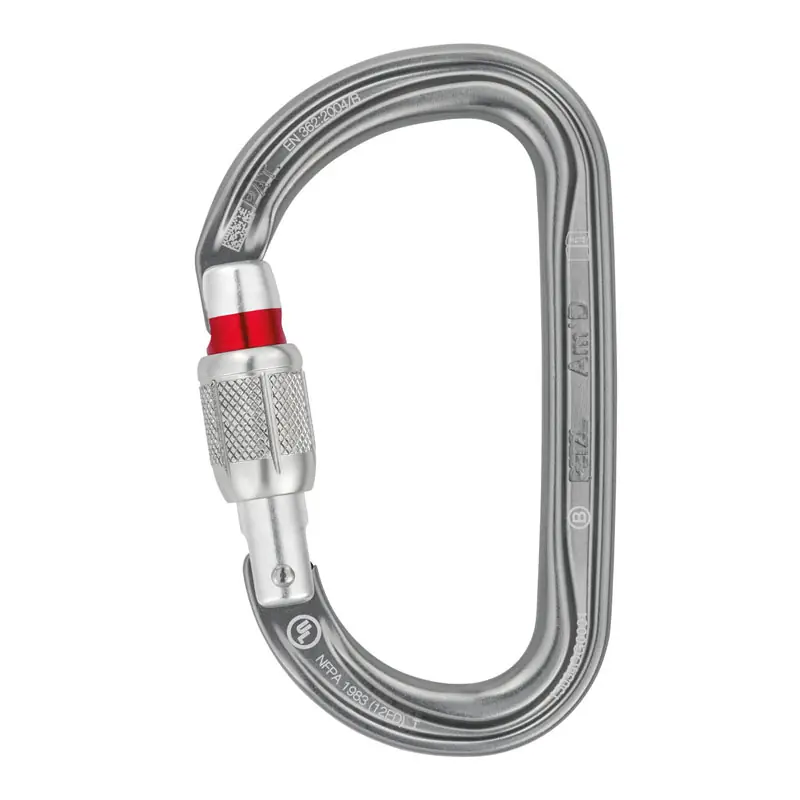 karabina PETZL AM´D SCREW-LOCK Gray Ihned K Objednání