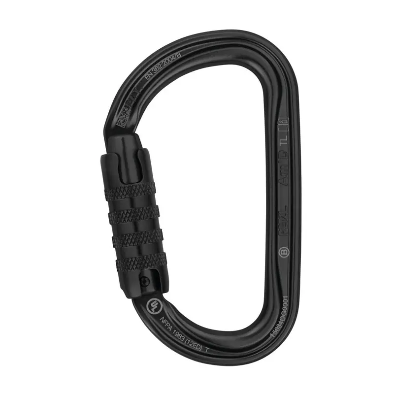 Expresní Doručení karabina PETZL AM´D TRIACT-LOCK Black