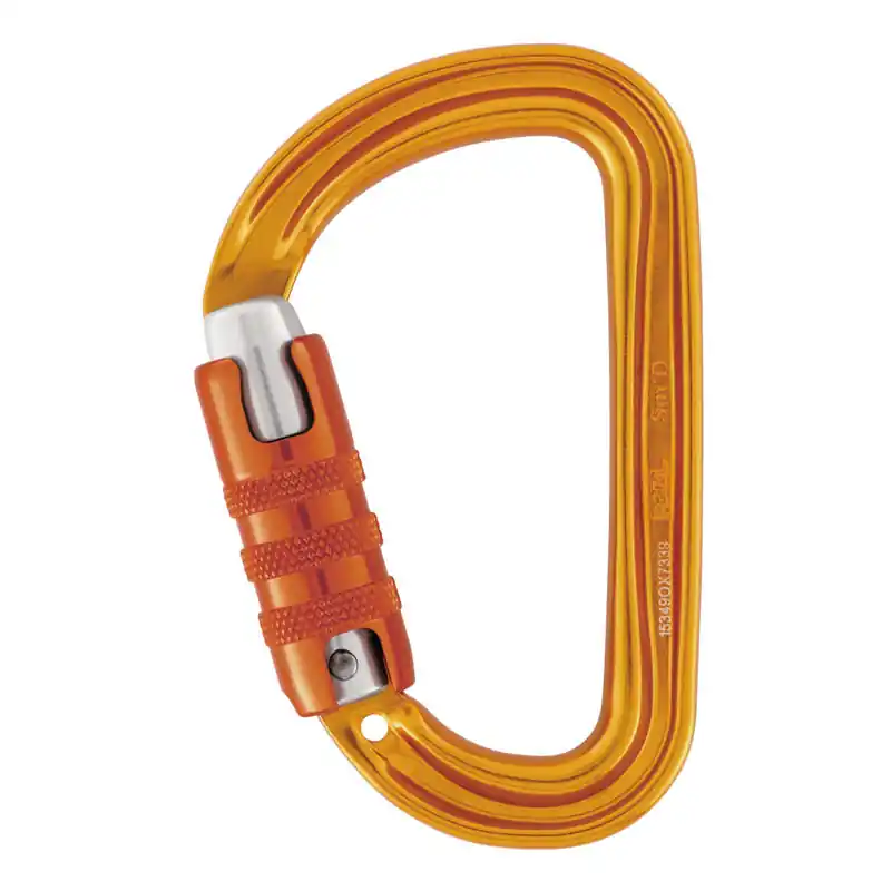 Novinka karabina PETZL SM´D TRIACT-LOCK Yellow