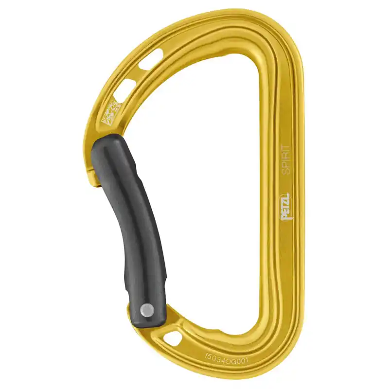 Jen Po Omezenou Doba karabina PETZL SPIRIT Bent Yellow