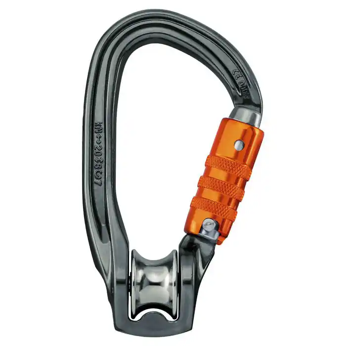 karabina s kladkou PETZL ROLLCLIP Z Triact-Lock Levný
