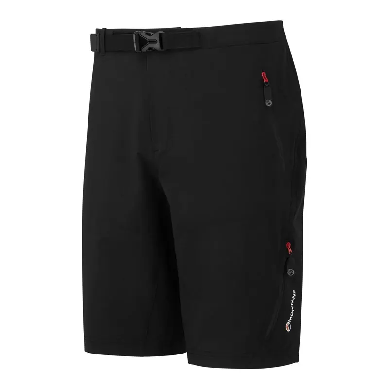 Dokud Zásoby Vydrží kraťasy MONTANE Terra Alpine Shorts Black - Velikost oblečení XXL