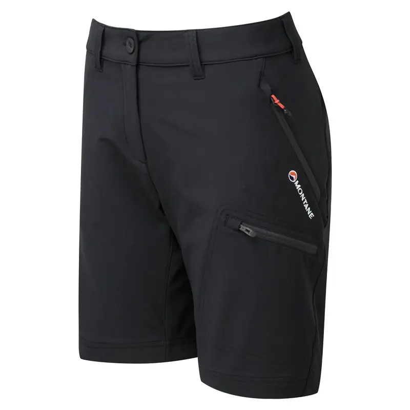 kraťasy MONTANE Women‘s Dyno Stretch Shorts Black - Velikost oblečení S (EUR 36) Oblíbený