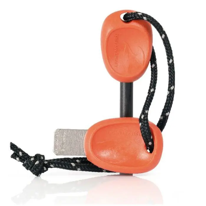 Víkendová Akce křesadlo LIGHT MY FIRE Swedish Firesteel SCOUT 2in1 RustyOrange
