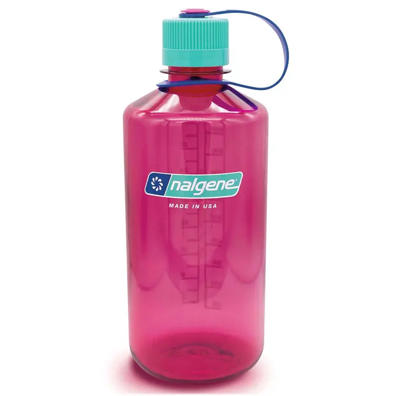 láhev NALGENE NARROW MOUTH Sustain 1 L Electric Magenta Levný