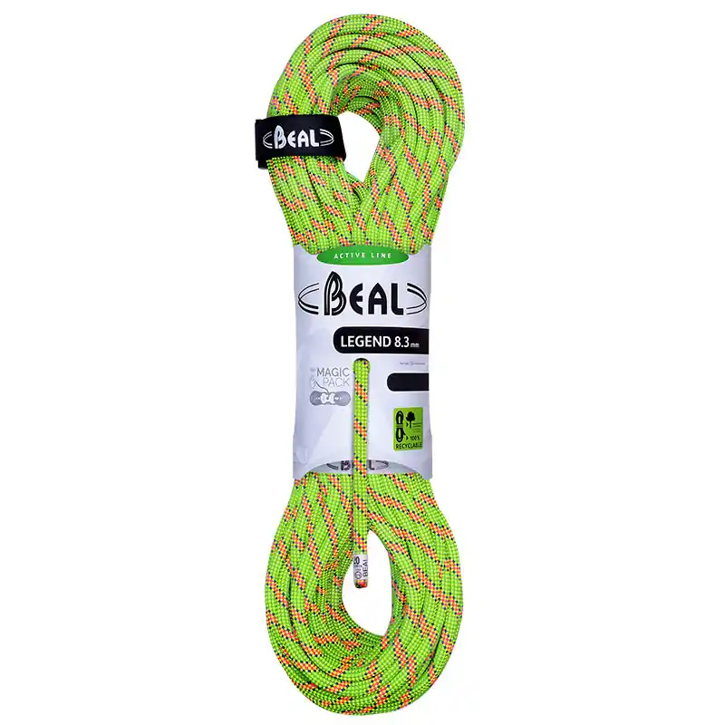 lano BEAL LEGEND 8.3mm 60m Green Standard Nejlepší Volba