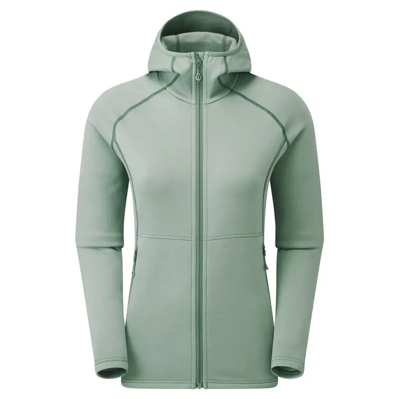mikina MONTANE Women‘s FURY Hoodie Pale Sage Horká Nabídka