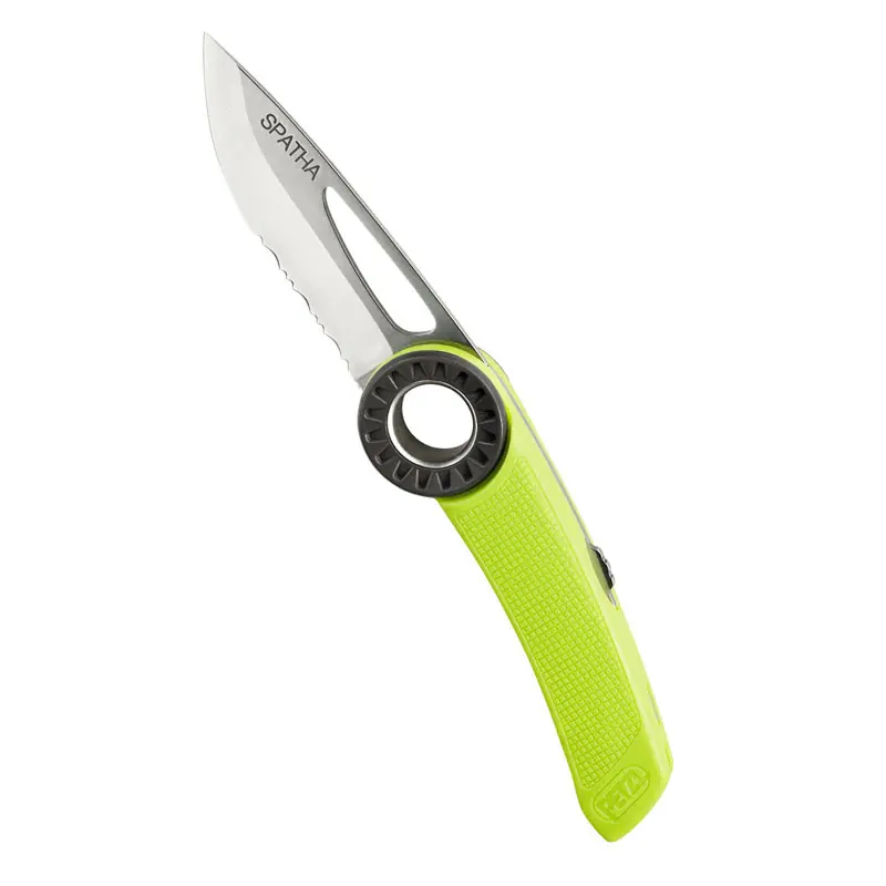 nůž PETZL SPATHA Yellow Novinka
