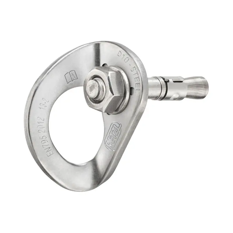 Autentický nýt s plaketou PETZL COEUR Bolt Steel 10mm