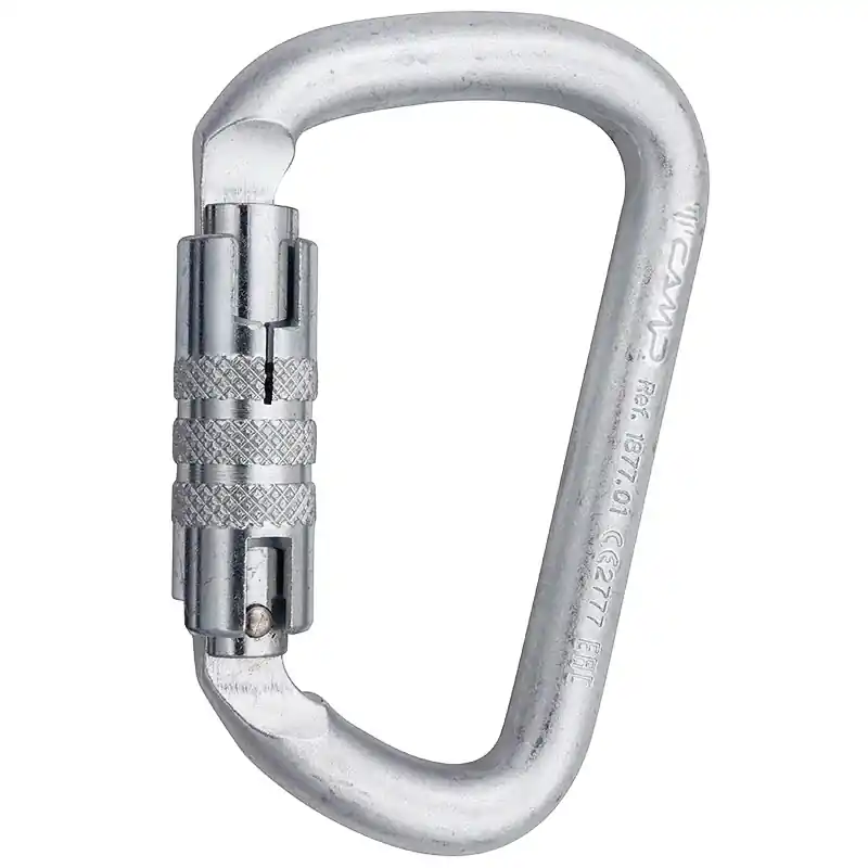 Vrácení Zdarma ocelová karabina CAMP STEEL D PRO 2Lock