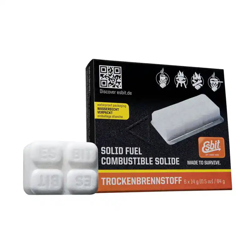 Novinka pevný líh ESBIT SOLID FUEL 6x14g