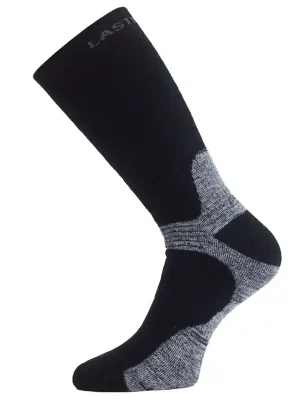 Aktuální ponožky LASTING WSB 908 Black-Grey M (38-41)