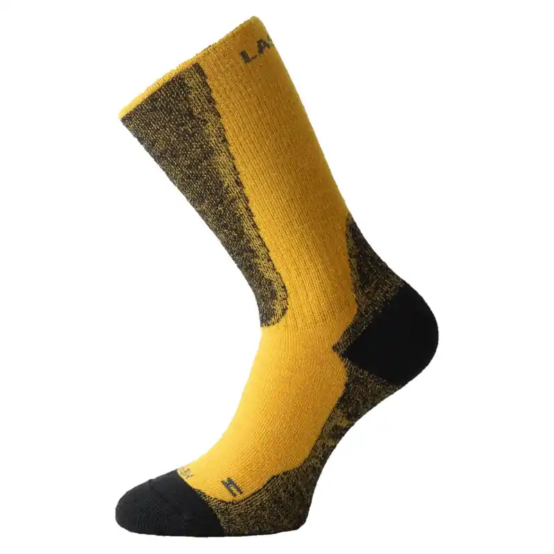 Oblíbený ponožky LASTING WSM 208 Mustard S (34-37)