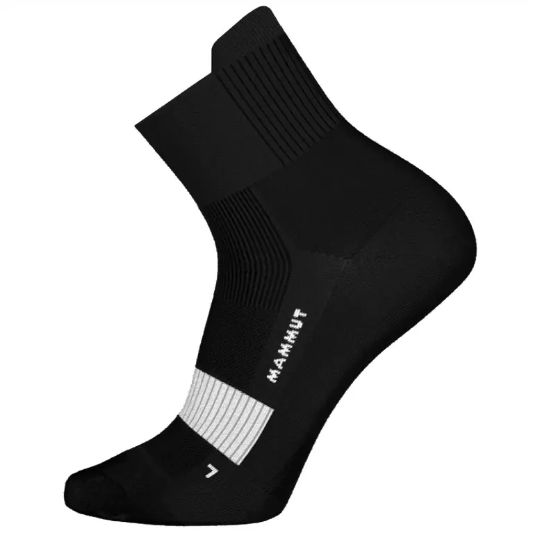 ponožky MAMMUT ALL-MOUNTAIN Targeted Cushion QUARTER Socks Black-White 45-47 Nejlepší Volba