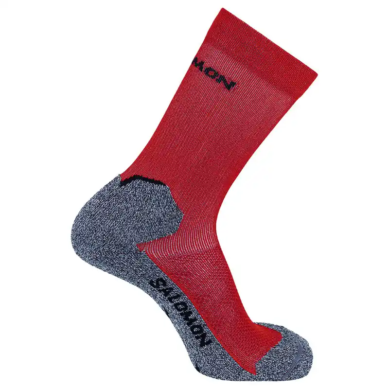 ponožky SALOMON Speedcross Crew 39-41 Fiery Red/Biking Red Oblíbený