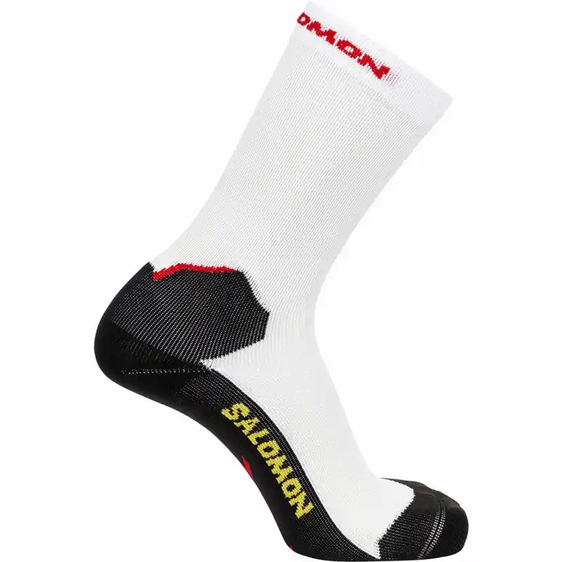 ponožky SALOMON Speedcross Crew 39-41 White/Deep Black Autentický