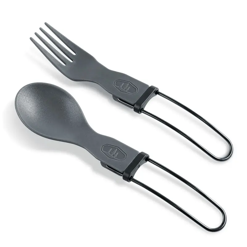 Výprodej příbor GSI TEKK FOLDING CUTLERY SET Grey