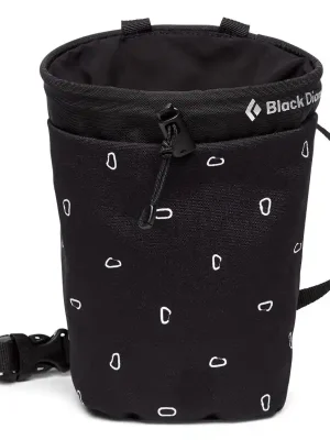 pytlík na magnézium BLACK DIAMOND GYM Chalk Bag Black Biner Print Aktuální