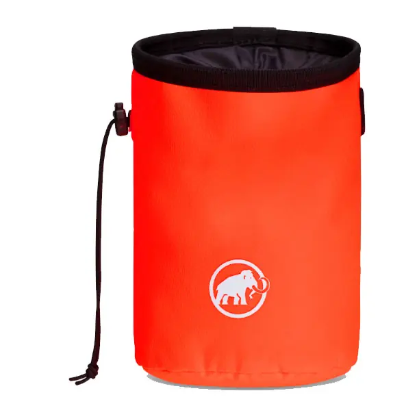 Cenový Hit pytlík na magnézium MAMMUT GYM BASIC Chalk Bag Vibrant Orange