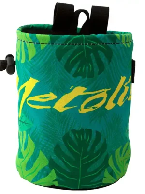 pytlík na magnézium METOLIUS LEAF CAMO COMP Chalk Bag Green Hit Sezóny
