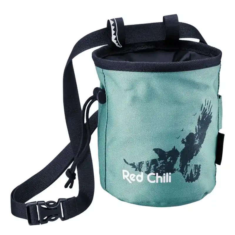 Cenový Hit pytlík na magnézium RED CHILI CHALK BAG BETA Mineral Blue