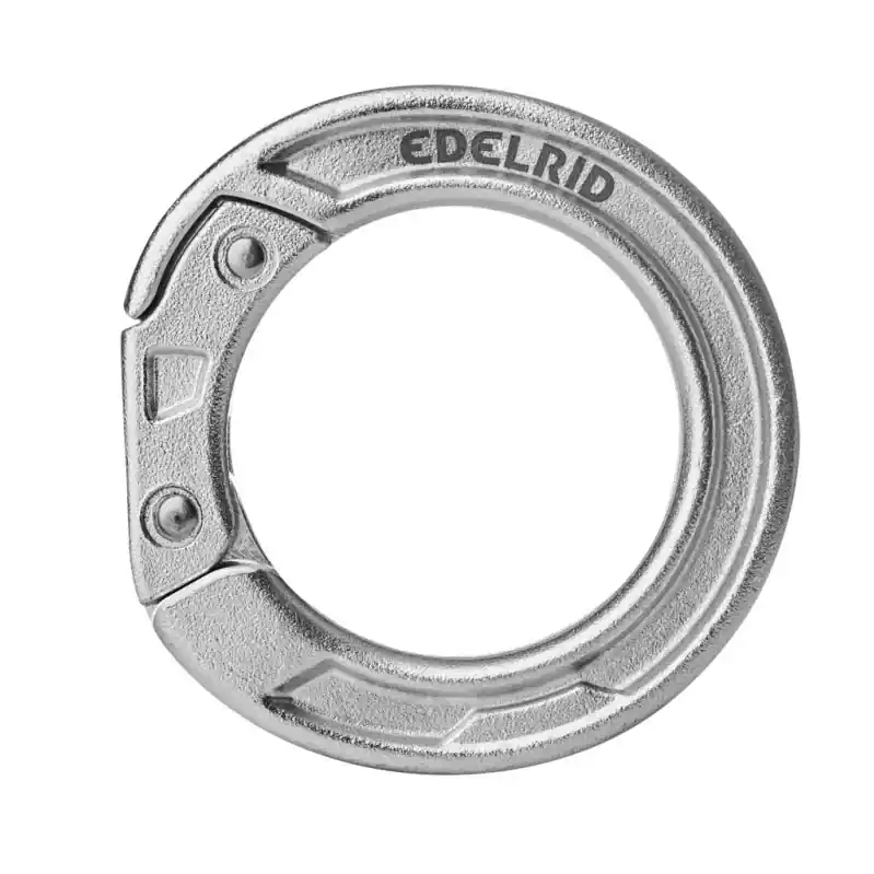 Zlevněný rozebíratelný kroužek EDELRID CUPID STEEL Silver