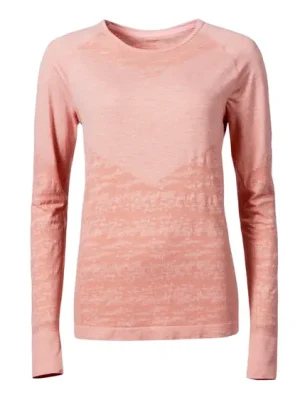 Cenová Bomba HALTI Free Recy Seamless LS, růžové, dámské triko